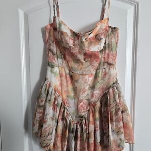 SHEIN Floral Multicolor Dress
